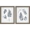 Walk in the Woods by Moira Hershey, 2 Piece Rustic Gray Framed Art Set
